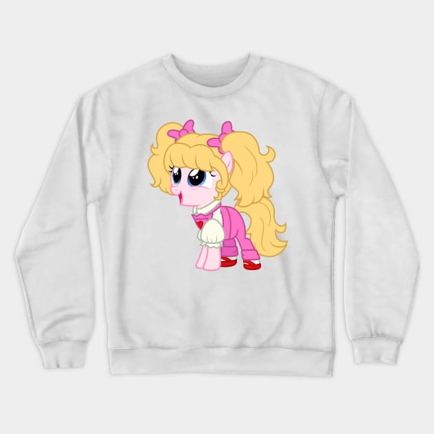 Molly Williams pony Crewneck Sweatshirt by CloudyGlow